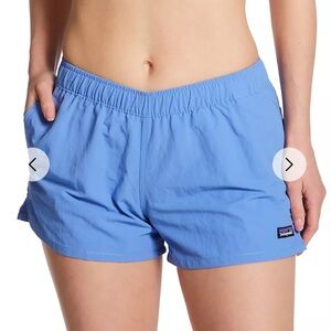 Patagonia Barely Baggies Women's Blue Shorts, M